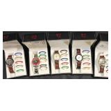 5 Azur Watch Sets w Interchangeable Bezels