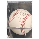 Jim Thome Signed Baseball w Case