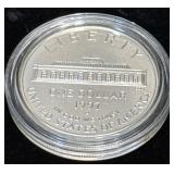 1997 U.S. Botanic Garden Silver $1 Dollar Coin