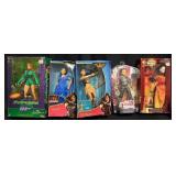 5 Action Figures - Star Wars, Wonder Woman+