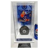 Evan Bouchard Signed Hockey Puck