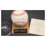 Brooks Robinson Signed Baseball w COA