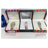 3 Watches w Boxes - Geneva, Cachet