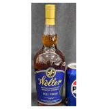 Bottle of Weller Full Proof Single Barrel Bourbon