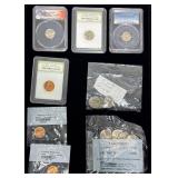 Graded & Uncirculated Coins Collection