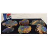 Natural Azurite & Malachite Mineral Specimens