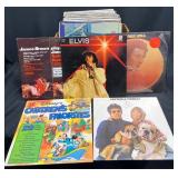 Box Lot of LP Record Albums, Various Titles
