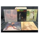 Box Lot of LP Record Albums, Various Titles