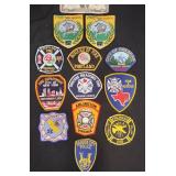 12 Public Safety Badges - Fire, Police +
