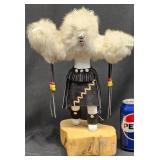 Handcrafted Native American Bear Kachina Doll