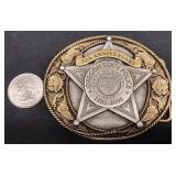Oregon State Police 75th Anniversary Buckle