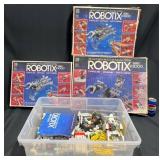 Robotix Series R-1000 & R-2000 Sets w Parts