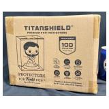 Sealed Box of 100ï¿½TitanShield  Pop! Protectors