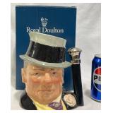 Large W.C. Fields Royal Doulton Jug w Box