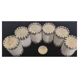 6 Rolls of Uncirculated 2024D Kennedy Half Dollars