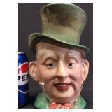 Large Vintage Mr. Micawber Character Toby Jug