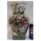 Mystery Jar of Vintage Fashion Jewelry
