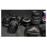 Minolta Maxxum Camera, Sigma & Minolta Lenses