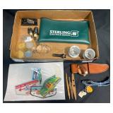 Collectibles w Coins, Patches, Small Tools+
