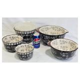 5-Pc Temp-tationsï¿½Floral Laceï¿½Mixing Bowl Set