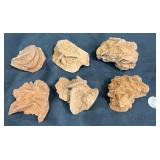 6 Large Desert Roseï¿½Crystal Clusterï¿½Formations