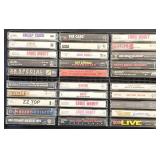 30 Rock & Pop Cassette Tapes - AC/DC, ZZ Top +