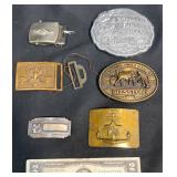 Belt Buckle Collection - Navy, Soviet, Rodeo +