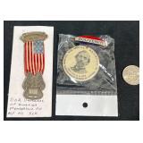 Vintage D.O.A. Membership Pin & Reunion Badge