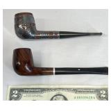 2 Medico Tobacco Smoking Pipes