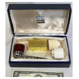 Vintage Medico Filter Pipe w Meerschaum & Box