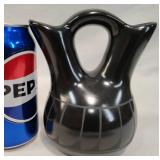 Adakai Navajo Blackware Pottery Wedding Vase