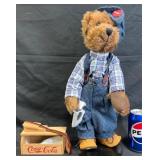 Franklin Mint Sammy Coca-Cola Heirloom Bear