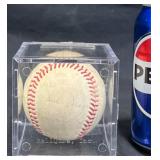Signed Baseball in Case - Kiko Garcia +