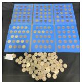 Jefferson Nickels Collection in Folder & Loose