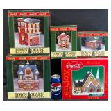 5 Coca-Cola Town Square Holiday Buildings