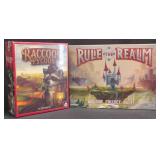 Raccoon Tycoon & Rule The Realm Board Games