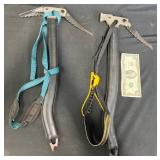 2 Black Diamond Black Prophet Ice Axes w Straps