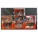 6 Maisto Harley-Davidson Motorcycle Diecast Models