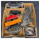 Vintage Marx Train w Working Lighted Locomotive