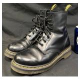 Dr. Martens 1460 Smooth Leather Lace-Up Bootsï¿½Sz 8