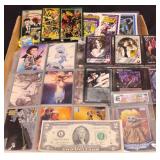 Collectible Cards w Comic & Movie Themes