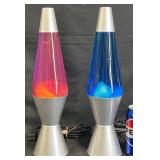 2 Vintage Classic Lava Lamps, Both Work