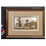 Spirit of the Noble Hunt LE Metal Etching w COA