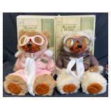 2 Robert Raikes Bears - Amelia & Lindy Jr.