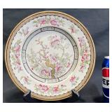 Antique Vesper Dinner Plate w Gold Accents
