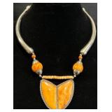 Native American-Style Statement Necklace