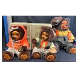 3 Robert Raikes Camp Grizzly Collection Bears