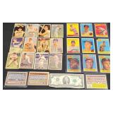 1957 & 1958 Topps Baseball Cards