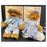 2 Raikes Bears - Tom Sawyer & Becky Thatcher