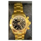 Replica Rolex Daytona Gold Chronograph Watch
